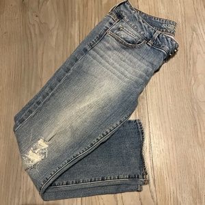 American Eagle Jean Capris